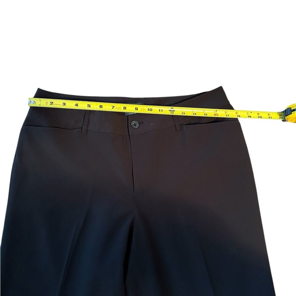 Eddie Bauer Blakely Fit Black Wide-Leg Trousers Size 14 EUC - Picture 4 of 15